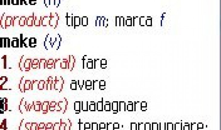 English-Italian SlovoEd dictionary