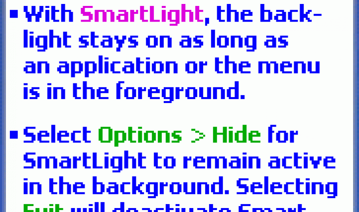 SmartLight Automatic Backlight