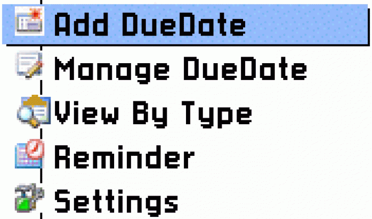 DueDate Manager