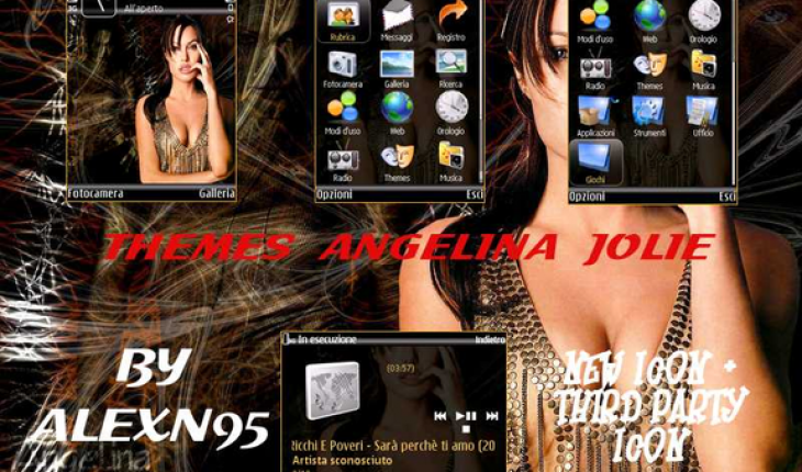 Angelina Jolie Icon Pack by Alexn95