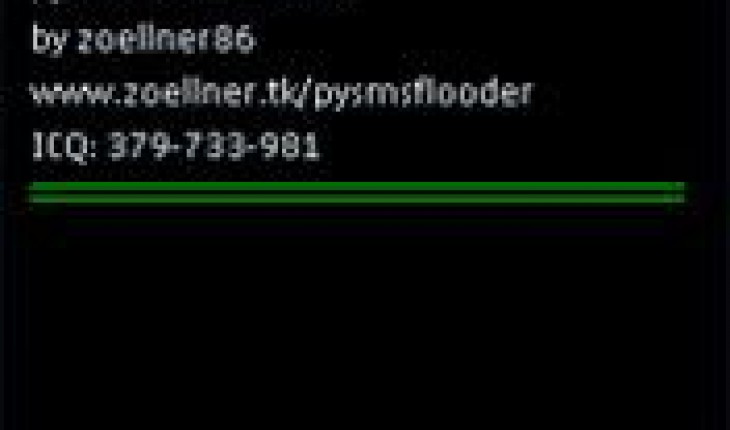 pySMSflooder (Freeware)