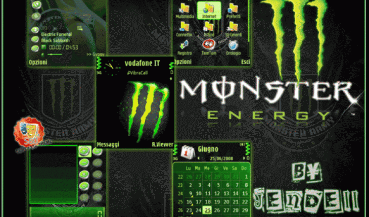 Monster Energy (240×320) by Jendell