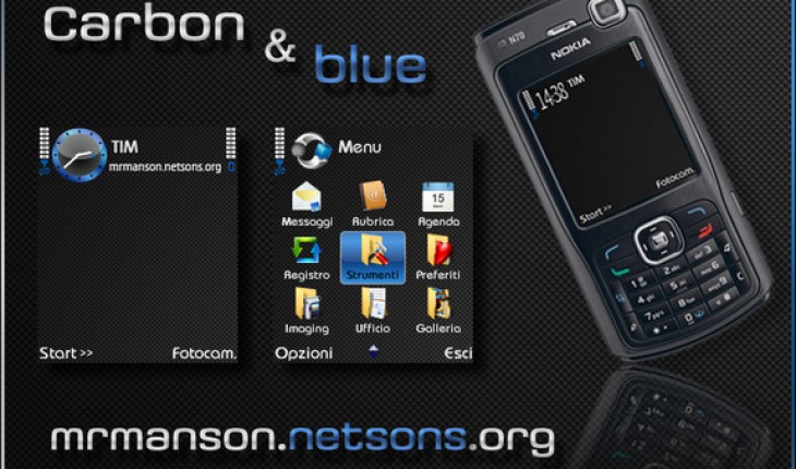 Carbon & Blue by MrM@nson