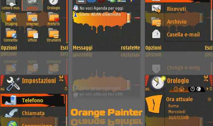 Orange Painter by Udeste