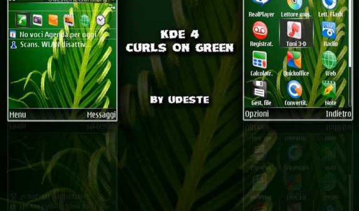KDE 4 Curls_on_green by Udeste