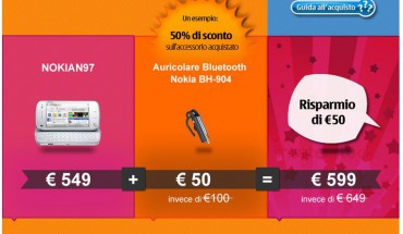 Sconto del 20% su Nokia Online Shop!!!