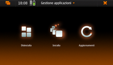 Gestione Applicazioni N900