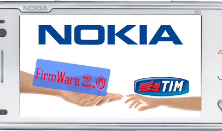 Nokia N97 firmware 2.0 rilasciato per utenti Tim