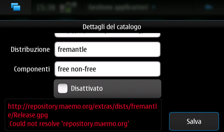 Repository maemo.org ancora non disponibili
