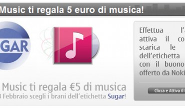 Nokia Music ti regala le canzoni di Sanremo e un Bonus da 5€!