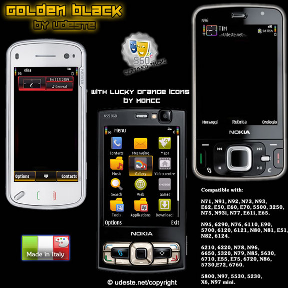Golden Black by Udeste