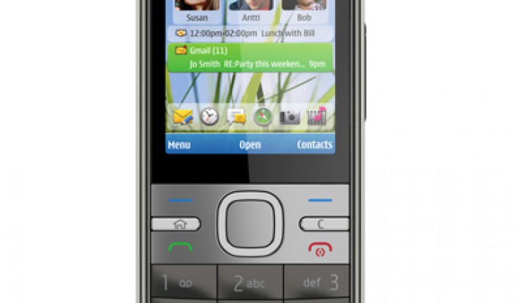 Nokia C5-00, nuovo firmware versione v061.005