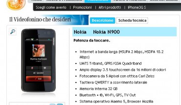 Il Nokia N900 entra nel listino di 3 Italia