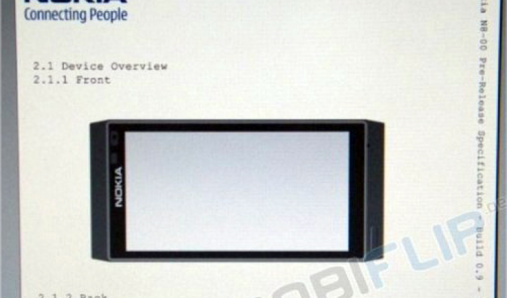 Alcune riflessioni sulle prime immagini del Nokia N8