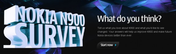 Nokia N900 Survey