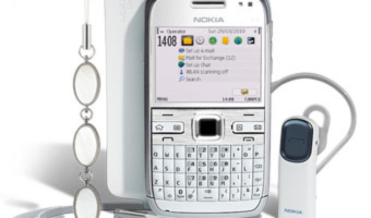 E72 White Edition disponibile su Nokia Online Shop