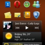 N8 - Homescreen con widget