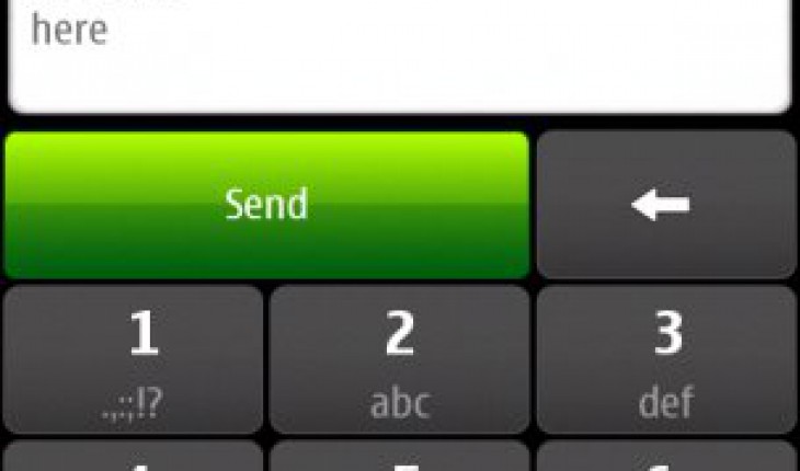 VertSMS, scrivere SMS in portrait su N900