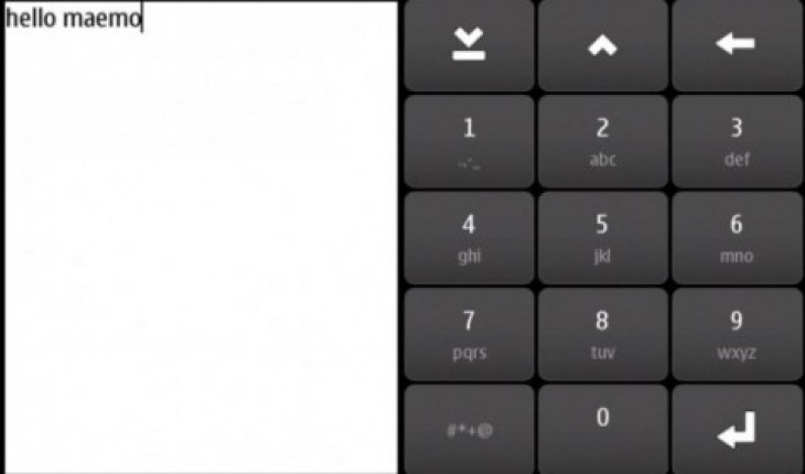 N900, in arrivo la tastiera virtuale in portait