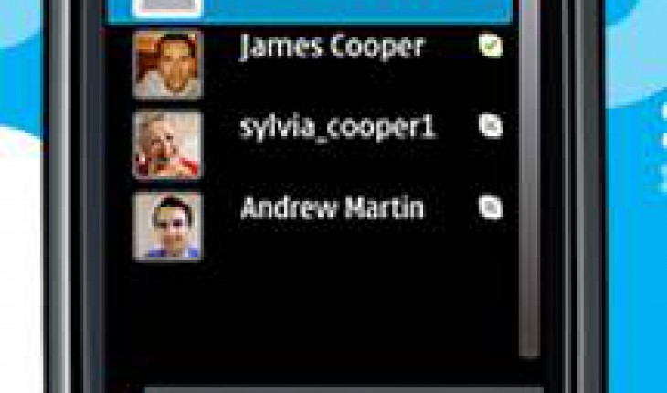 Rilasciata la versione 1.1 di Skype per Symbian