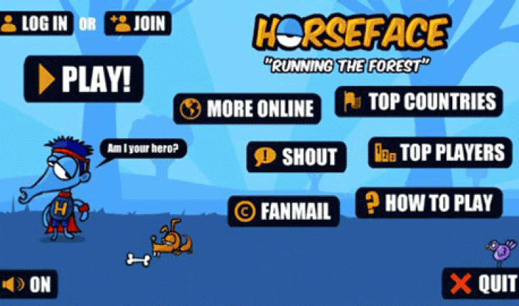 Horseface, gioco freeware
