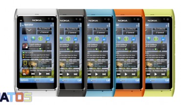 Le colorazioni disponibili per il Nokia N8