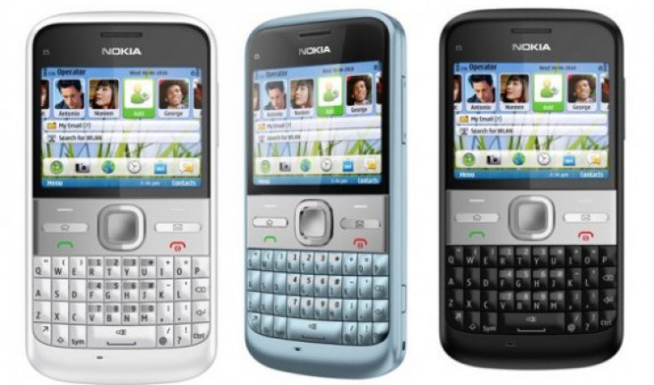 Nokia E5 disponibile su Nokia Shop a 249 Euro