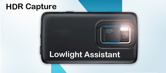 Nokia N900, HDR Capture e Lowlight Assistant