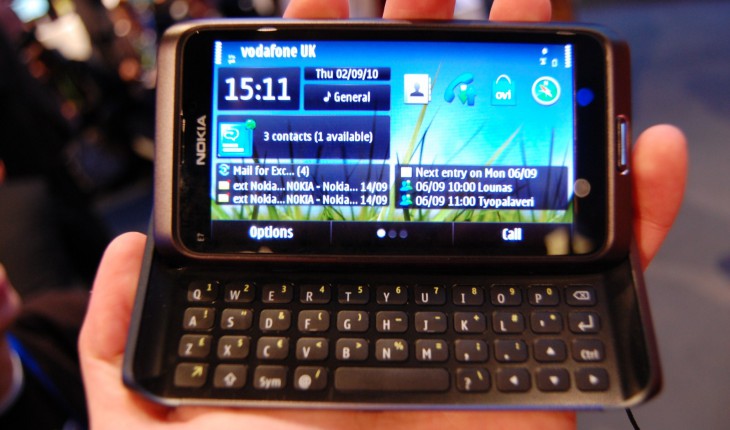 Un rapido focus sul Nokia E7