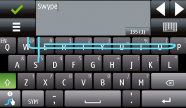 Swype per Symbian