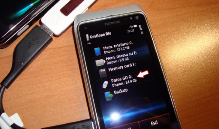 Nokia N8, dettagli sull’USB On-The-Go