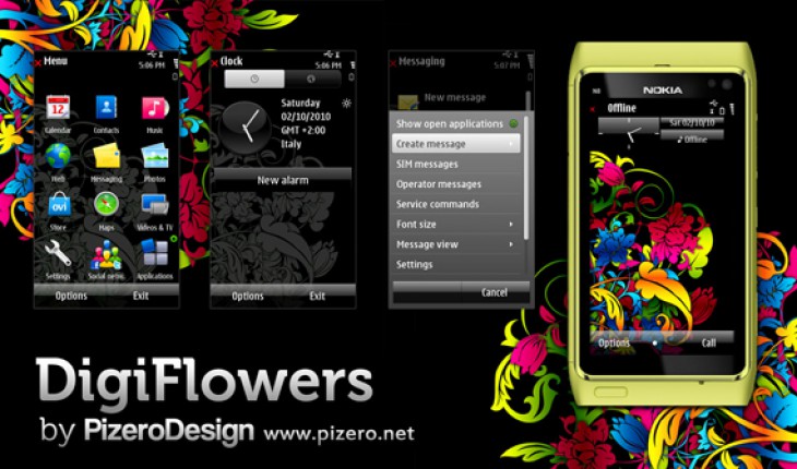 Digiflowers by Pizero