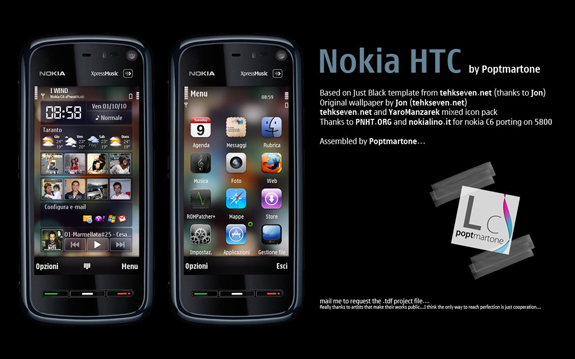 Nokia HTC by Poptmartone