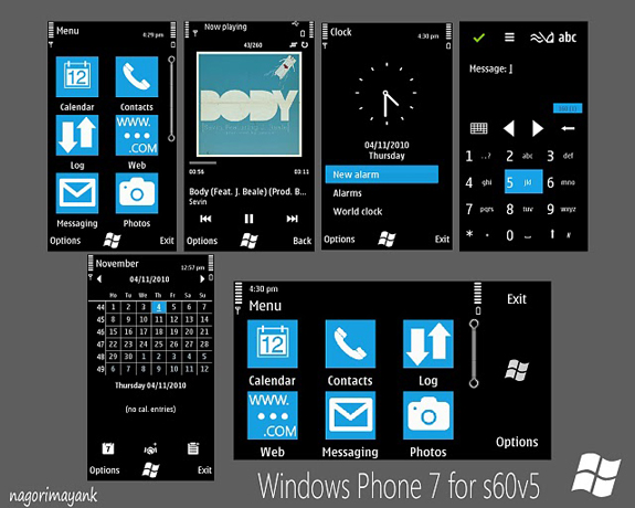 Windows Phone 7 (beta) by Mayank