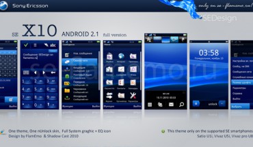 SE X10 Android 2.1 by FlamEmo & Shadow Cast