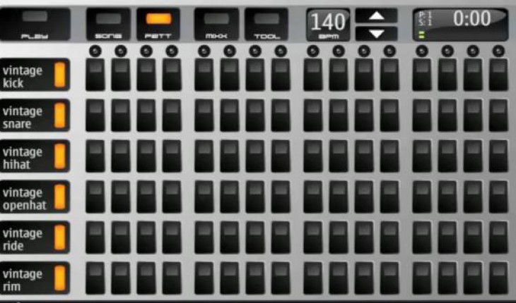 Drum Machine, un mixer completo per S60v5
