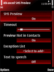 Advanced SMS Preview