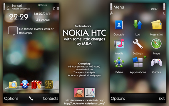 Modded Nokia HTC by M.R.A