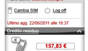 My 190, il conto Vodafone in un click