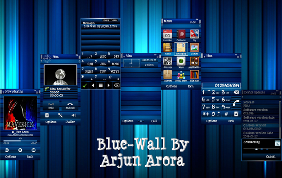 Blue Wall by Arjun Arora