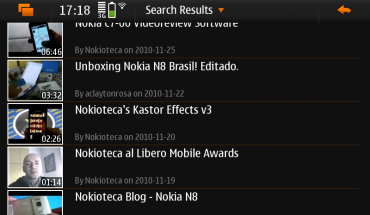 cuteTube per Symbian disponibile su Nokia Store