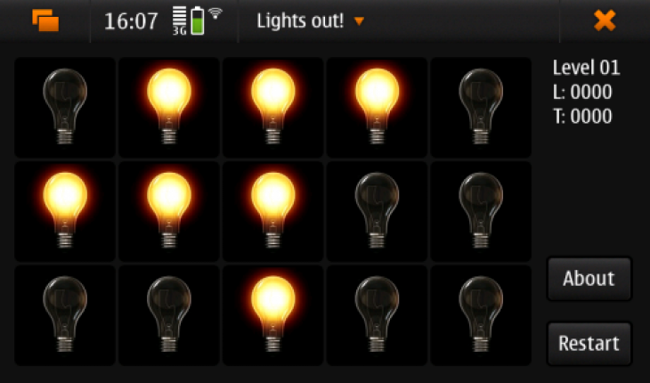 Lights Out!, spegni le lampadine su N900