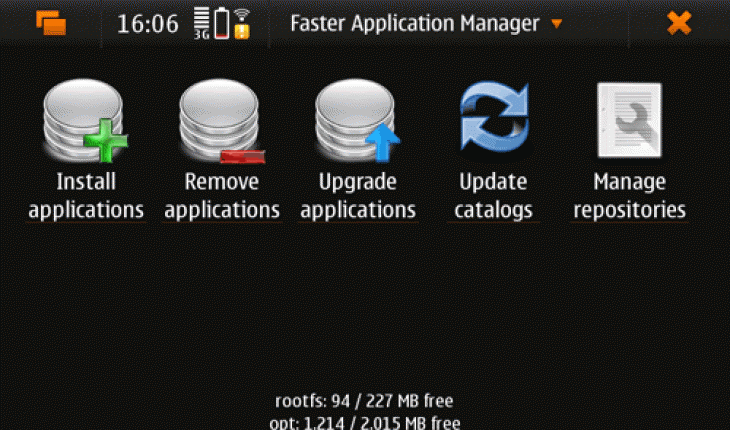 fapman, un App Manager veloce per N900