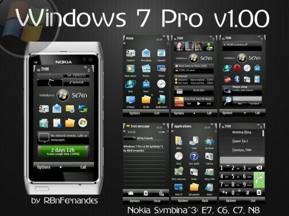 Windows 7 Pro by RBn