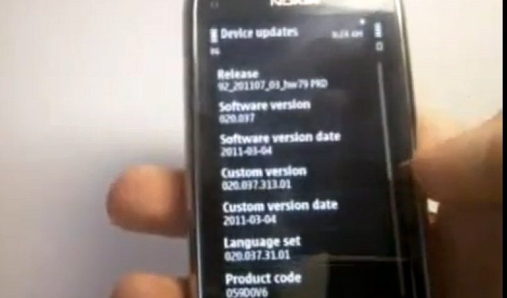 Le novità del firmware PR2.0 su un Nokia C7-00 (video)
