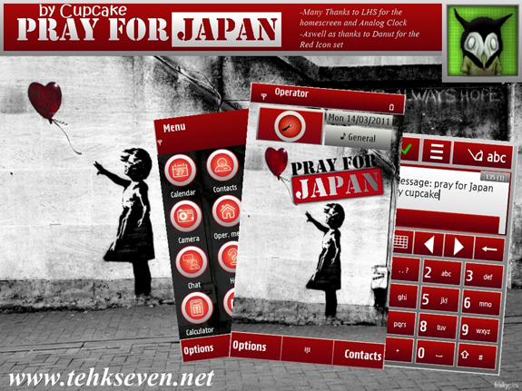 Pray For Japan by Cupcake