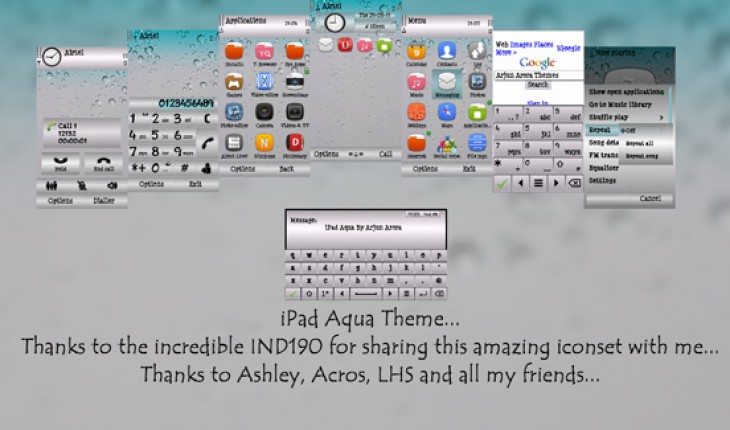 iPad Aqua by Arjun Arora