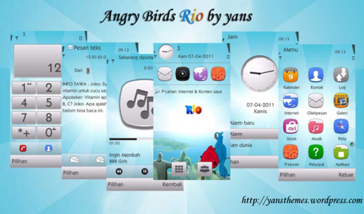 Angry Birds Rio by Yans