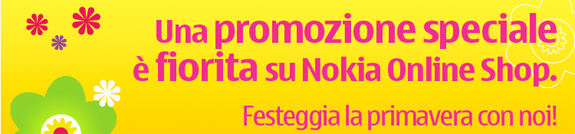 Festeggia la primavera sul Nokia Online Shop