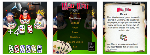Mau Mau, il gioco ora anche per i touchscreen